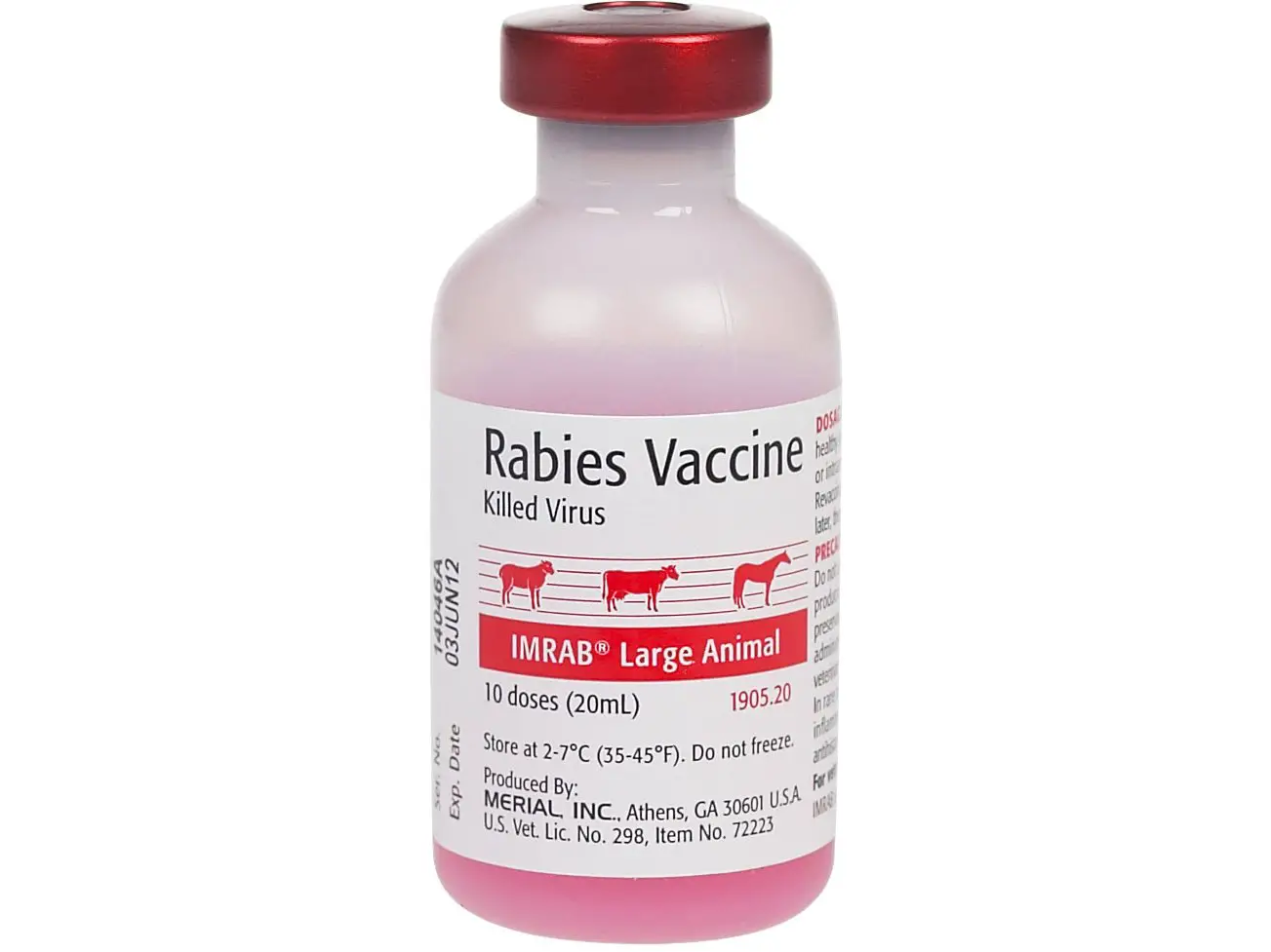 Killed Rabies Vaccine