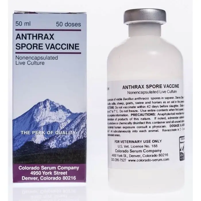 Anthrax Spore Vaccine