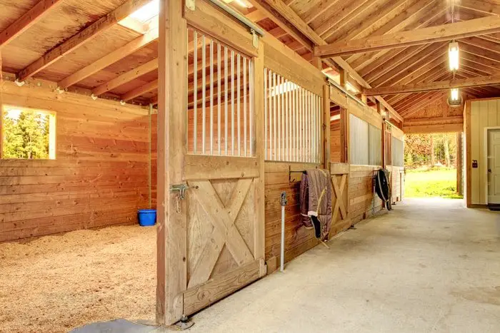 Size of Equine Stable