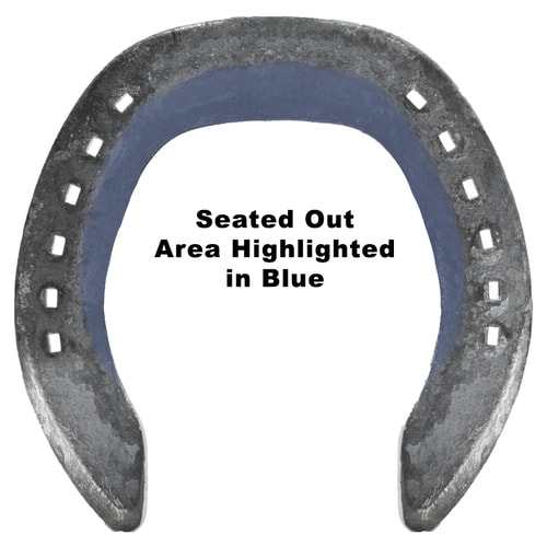 Seated-out Horse Shoe