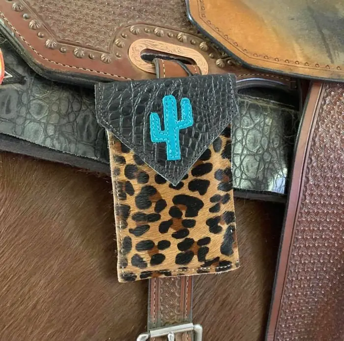 Saddle Bag Cell Phone Holder